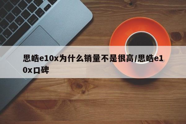 思皓e10x为什么销量不是很高/思皓e10x口碑