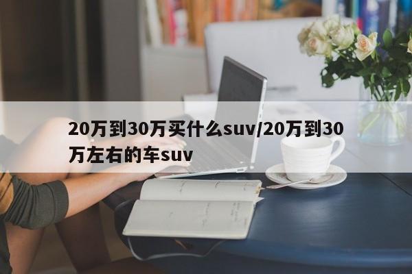 20万到30万买什么suv/20万到30万左右的车suv